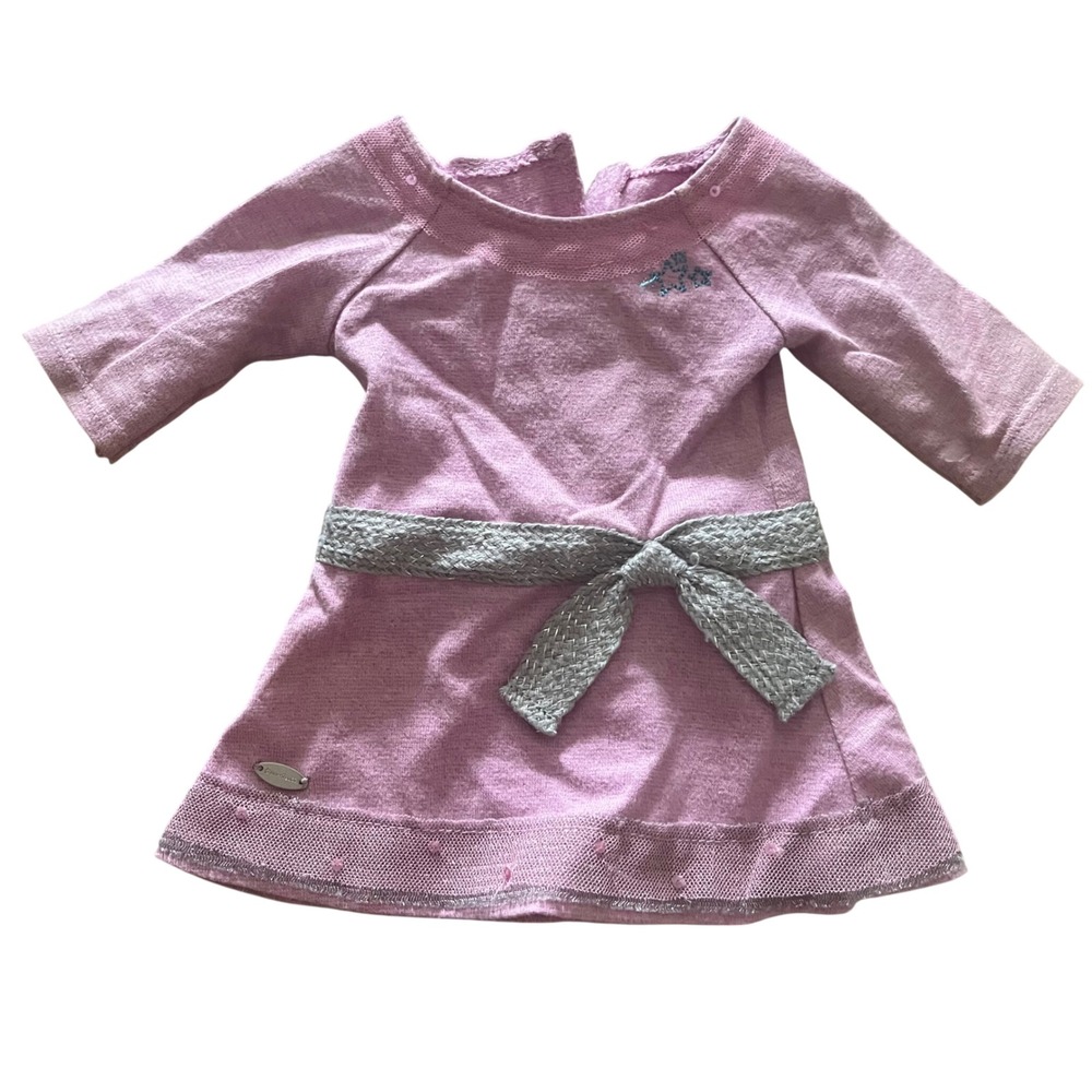 American Girl Doll Lilac Dress And Silver Belt Truly Me